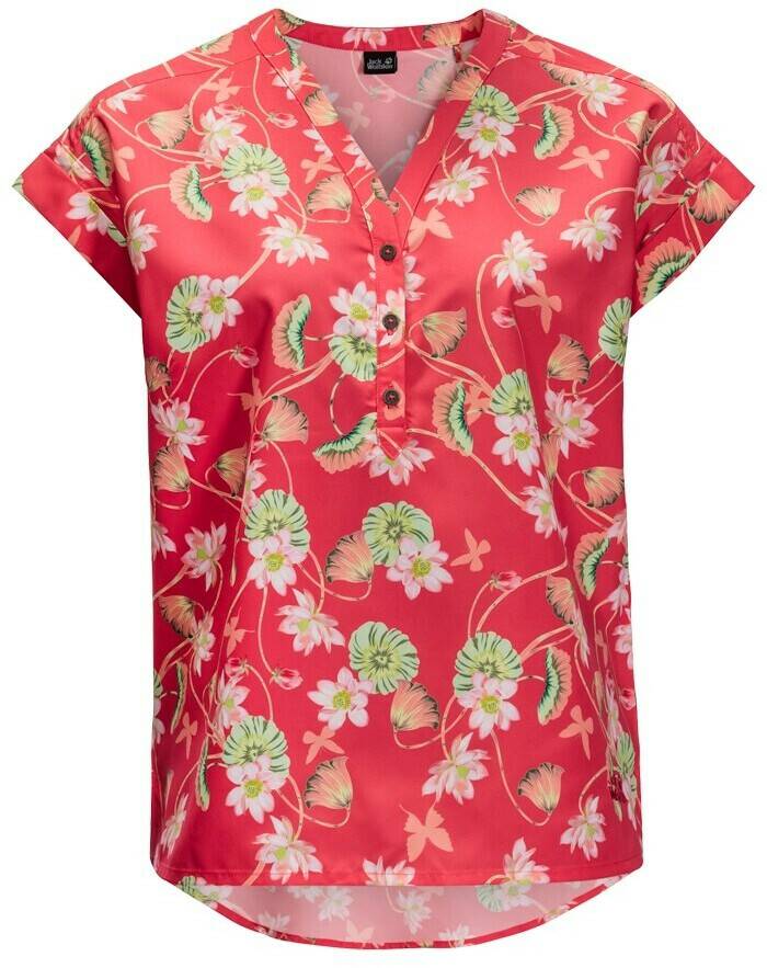 Blusas Jack Wolfskin Paradise Shirt W (1403401)tulip all over